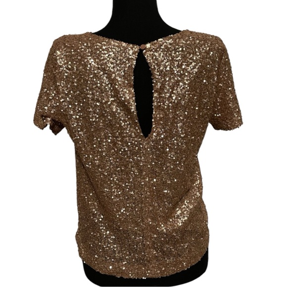 Fun, dazzling sequence top. Size Medium. Foreign exchange. - Picture 6 of 6